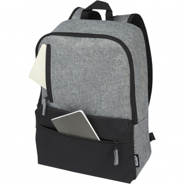 Logotrade corporate gifts photo of: Reclaim 15" GRS recycled two-tone laptop backpack 14L